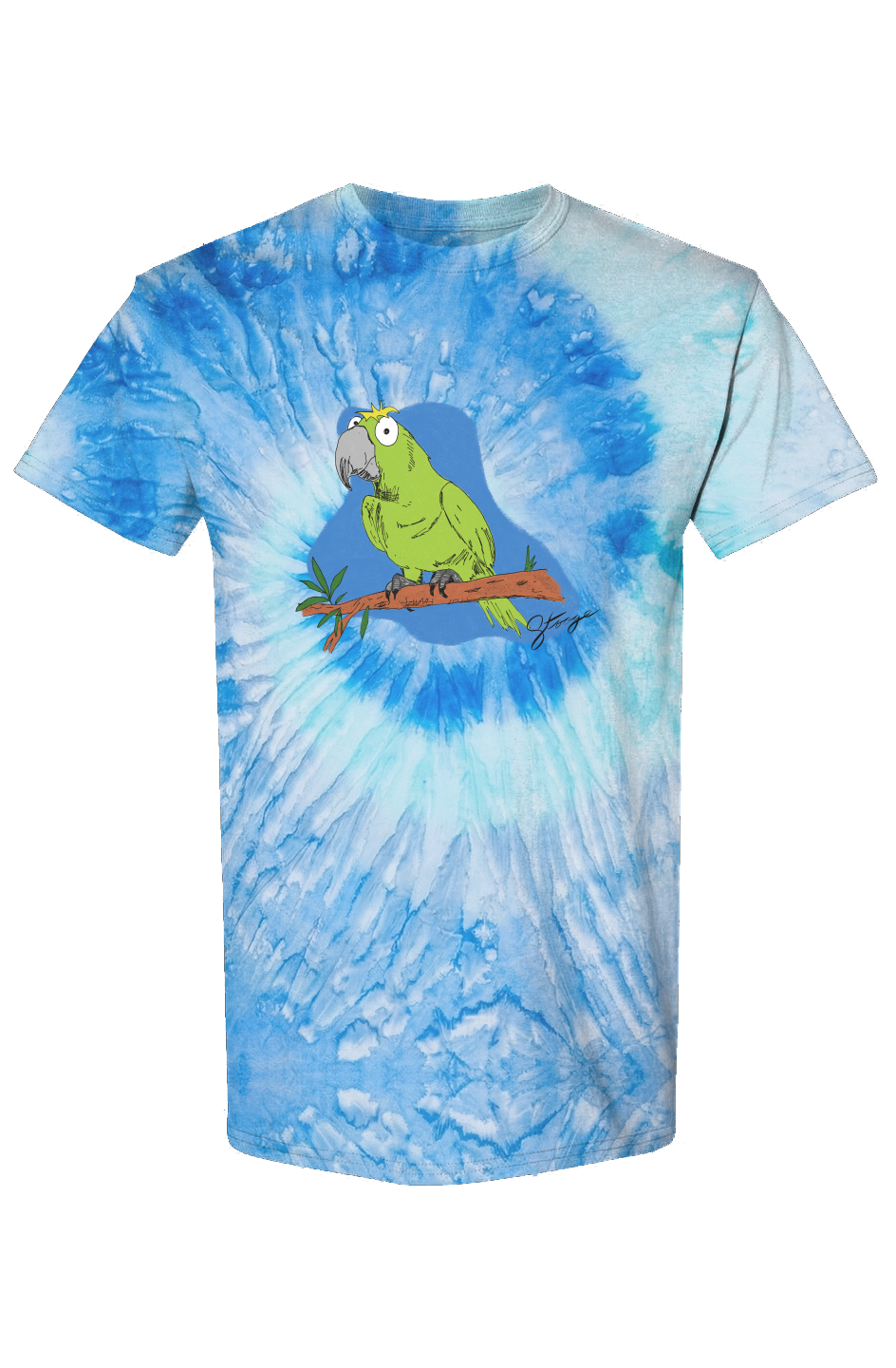 Pico the Parrot Tie Dye