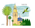 Pico the Parrot at Balboa Park