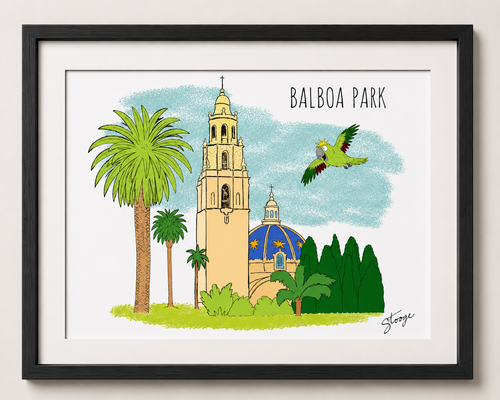 Pico the Parrot at Balboa Park