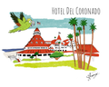 Pico the Parrot at the Hotel Del Coronado