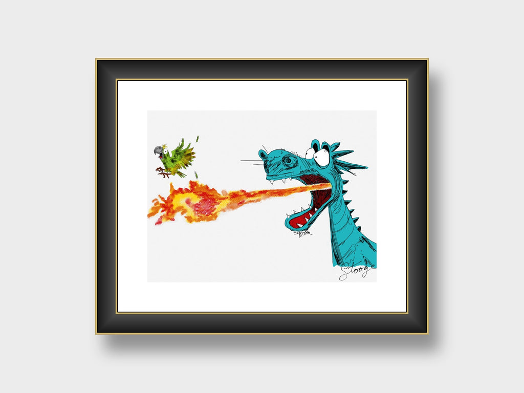 Pico and the Dragon - Limited Edition Print