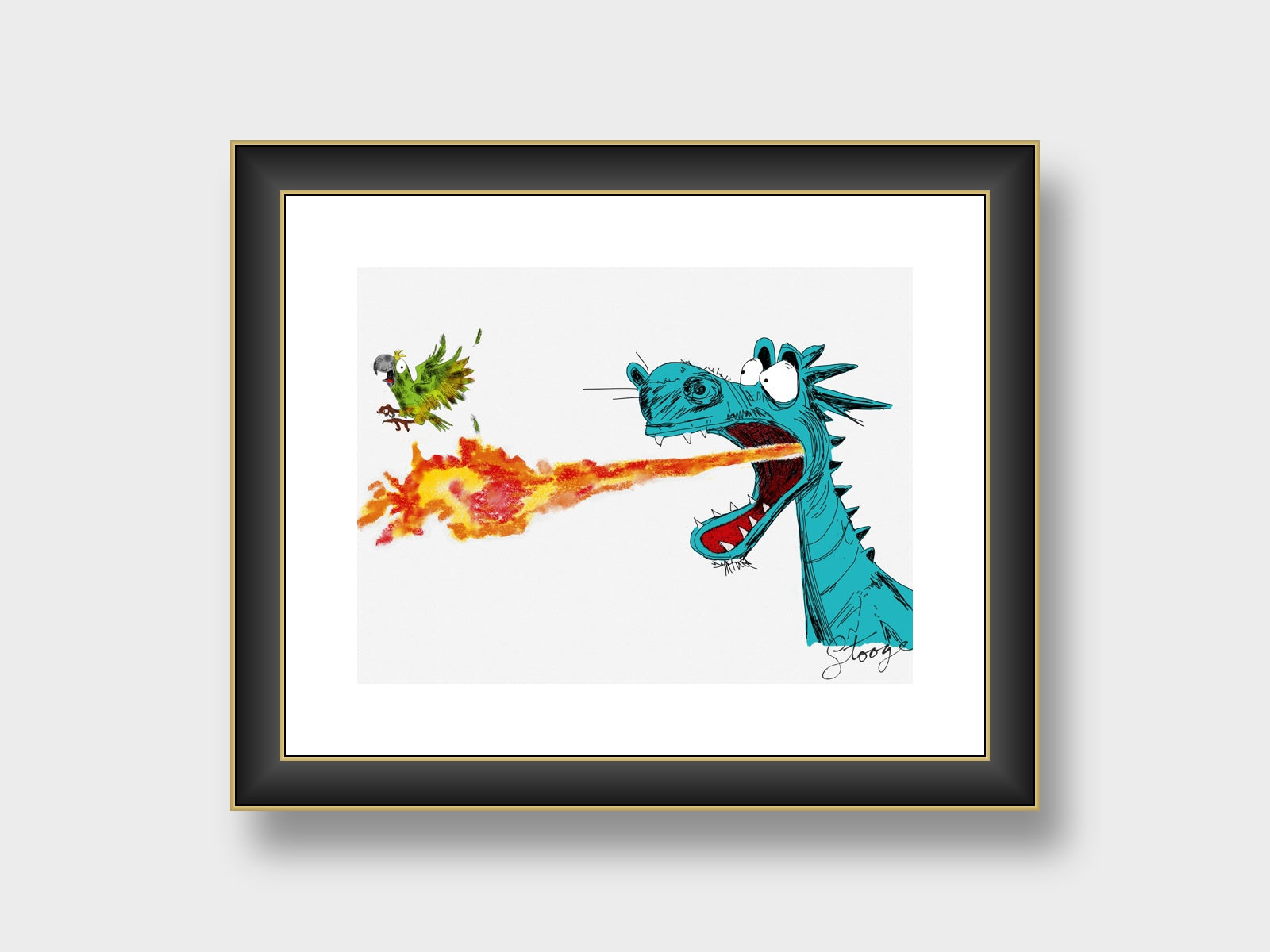 Pico and the Dragon - Limited Edition Print