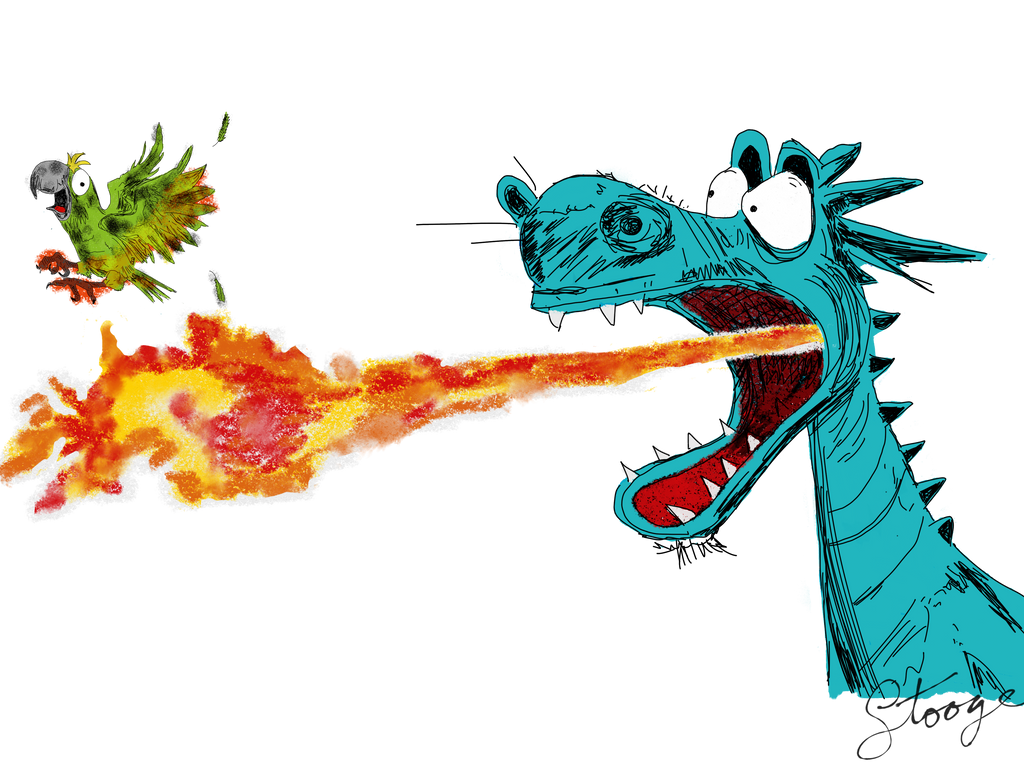 Pico and the Dragon - Limited Edition Print