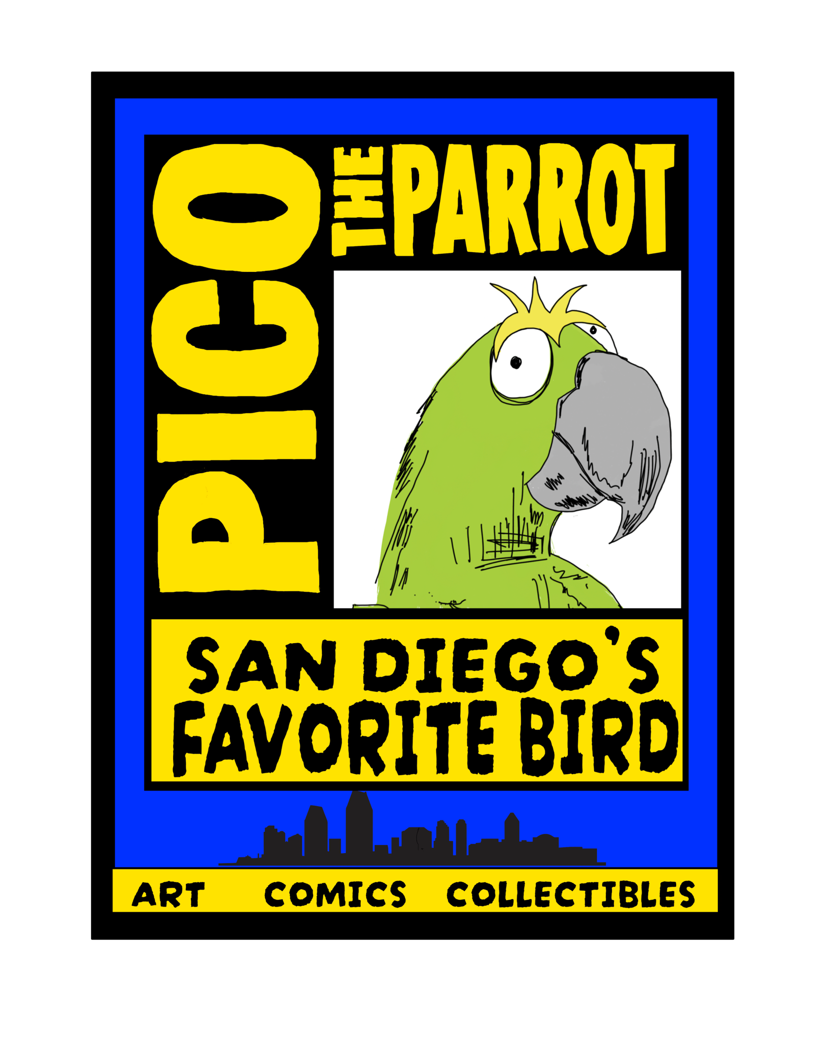 Pico the Parrot — Comic-Con 2026 Poster